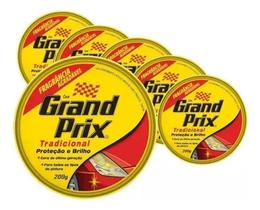 Grand Prix Cera Polimento Tradicional Lata 200g 6 Unidades