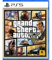 Grand Theft Auto V Edição Padrão Playstation 5 Mídia Física