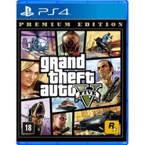 Grand Theft Auto V (GTA 5) Premium Edition - PS4 Mídia Física - Rockstar Games