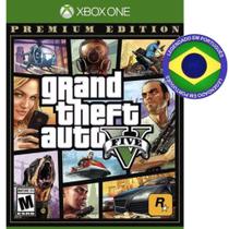 Grand Theft Auto V Gta 5 Premium Xbox O N E Mídia Física Legendado em Português - Rockstars Grand Theft Auto V Gta 5 Premium Xbox O N E Mídia Física Legendado em Português - Rockstars