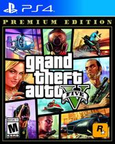 Grand Theft Auto V Premium Online Edition - GTA 5 PS4 Midia Fisica