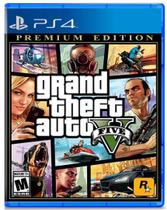 Grand Theft Auto V Premium Online Edition - PS4 Mídia Fisica Lacrado - rockstar games