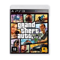 Grand Theft Auto V Ps3 Mídia Física Novo Lacrado - Rockstar Games