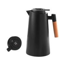 Grande 1L Revestimento De Vidro Garrafa Térmica De Vácuo Jarro De Água Quente Cafeteira Nórdica