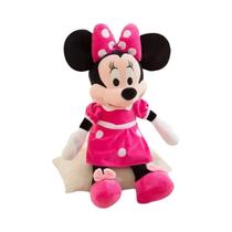 Grande 35-100cm Kawaii Pelúcia Mickey Minnie Mouse Goofy Pluto Pato Donald Boneca Brinquedo De