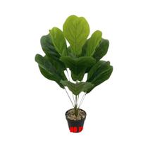 Grande Árvore Artificial De Ficus De 100CM Com 23 Folhas, Folhas De Palmeira Falsas Tropicais Para