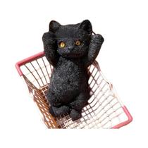 Grande Brinquedo De Pelúcia De Silicone Em Formato De Gatinho, Feito À Mão, Tipo Mochi, Para Alívio
