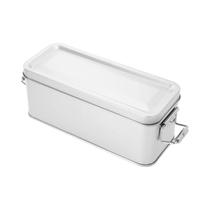 Grande Caixa De Armazenamento Retangular De Metal Com Tampa Para Chá, Biscoitos, Alimentos E Doces Grande Caixa De Armazenamento Retangular De Metal Com Tampa Para Chá, Biscoitos, Alimentos E Doces