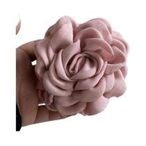 Grande Clipe De Cabelo Em Cor Sólida Para Mulheres, Acessórios De Cabelo Elegantes Em Estilo Francês