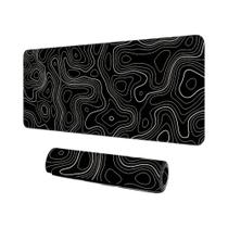 Grande Mouse Pad Antiderrapante Para Jogos Com Bordas Costuradas Tapetes De Mouse De Mesa Estendidos