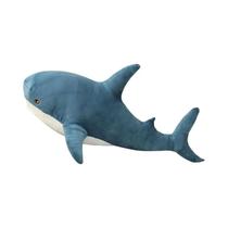 Grande Pelúcia De Tubarão Macia, Brinquedo De Pelúcia, Almofada De Leitura Para Crianças, Presente