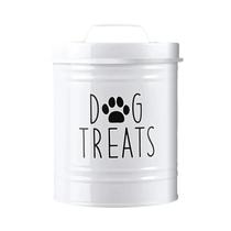 Grande Recipiente De Metal Para Petiscos De Cães, Jarro De Armazenamento De Ração Para Cães E Gatos, Grande Recipiente De Metal Para Petiscos De Cães, Jarro De Armazenamento De Ração Para Cães E Gatos,