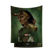 Grande Tapeçaria De Parede Boêmia Estampada Da Série De TV Marvel Loki, Mandala Hippie, Decoração De