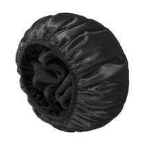 Grande Touca De Banho Impermeável De Camada Tripla, Touca De Banho Macia Reutilizável Para Cabelos Grande Touca De Banho Impermeável De Camada Tripla, Touca De Banho Macia Reutilizável Para Cabelos