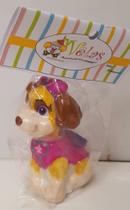 Grande Vela de Aniversário Decoração Festa Patrulha Canina Sky Grande Vela de Aniversário Decoração Festa Patrulha Canina Sky