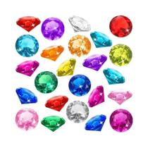 Grandes Gemas De Acrílico Para Mergulho, 60 Peças, Brinquedos De Piscina, Baú Do Tesouro Pirata,