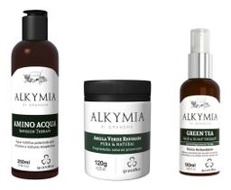 Grandha Alkymia Kit Água Polarizada Argila Verde E Green Tea Grandha Alkymia Kit Água Polarizada Argila Verde E Green Tea