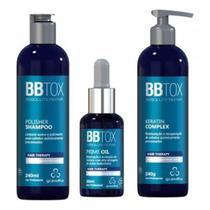 Grandha Bbtox Ácido Hialurônico Reparador Shampoo E Keratin