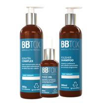 Grandha Botox Absolute Repair 360g Pós Progressiva kit completo