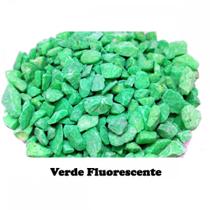 Granilha de quartzo para decoração 950g - verde fluorescente Granilha de quartzo para decoração 950g - verde fluorescente
