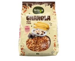 Granola banana e cacau 800g grings