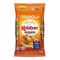 Granola De Cereais Banana Mel 1kg Kobber Granola De Cereais Banana Mel 1kg Kobber