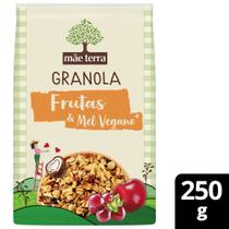 Granola frutas e mel mãe terra pacote 250g