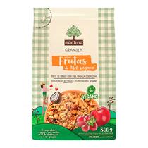 Granola Frutas e Mel Sem Açucar Orgânico Mãe Terra 800g