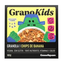Granola GranoKids Chips de Banana GranoSquare 180g - GRANO SQUARE