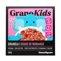 Granola GranoKids Shake de Morango 180g - Grano Square