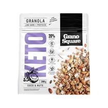 Granola GranoSquare KETO Coco e Nuts 200g