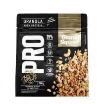 Granola GranoSquare PRO Baunilha e Pasta de Amendoim 200g ,com Mix de Sementes, Linhaça Dourada,Chia Granola GranoSquare PRO Baunilha e Pasta de Amendoim 200g ,com Mix de Sementes, Linhaça Dourada,Chia