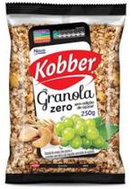 Granola Kobber Zero Cereais Passas e Castanhas Zero Acucar Integral Pacote De 250gr