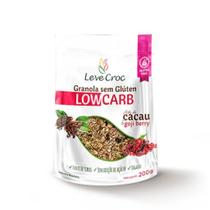 Granola Low Carb 200g Leve Croc Sabor:Nibs de Cacau e Goji Berry