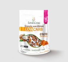 Granola Low Carb - Coco e Damasco Leve Croc 200G