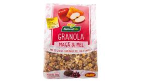 Granola Maçã, mel, uva e Linhaça Natural Life 300g - Kodilar