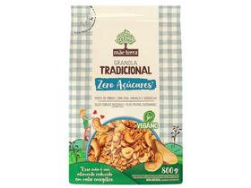 Granola Mãe Terra Vegana Linhaça e Gergelim - Zero Açúcares 800g