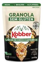 Granola Pouch Sem Glúten Kobber Lascas de Coco e Castanhas 200g Granola Pouch Sem Glúten Kobber Lascas de Coco e Castanhas 200g