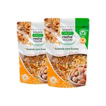 Granola Premium Mix Frutas Importada Kit 2 Alta Qualidade 100g