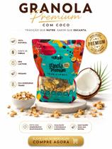 Granola Premium Tradicional Com Coco 400g Artesanal Crocante Nuts E Sementes Granola Premium Tradicional Com Coco 400g Artesanal Crocante Nuts E Sementes