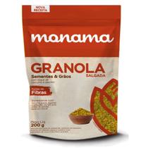 Granola Salg Alecrim e Curcuma sem Glúten 200g Monama - Enova