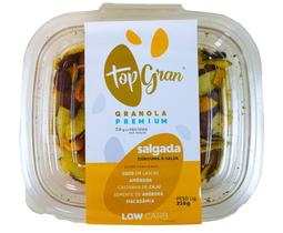GRANOLA SALGADA PREMIUM - CÚRCUMA E SALSA 210g - LOW CARB GRANOLA SALGADA PREMIUM - CÚRCUMA E SALSA 210g - LOW CARB