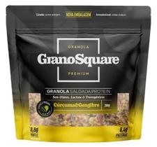 Granola Salgada Protein Cúrcuma e Gengibre GranoSquare 200g Granola Salgada Protein Cúrcuma e Gengibre GranoSquare 200g