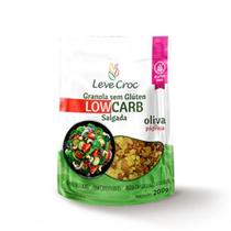 Granola Salgada Vegana Sem Glúten Low Carb Oliva e Páprica ou Oliva e Cúrcuma Sabor:Oliva e Cúrcuma