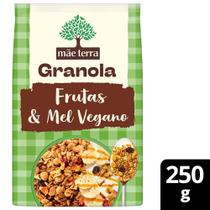 Granola Sem Adição de Açúcar Frutas e Mel Mãe Terra 250g Granola Sem Adição de Açúcar Frutas e Mel Mãe Terra 250g