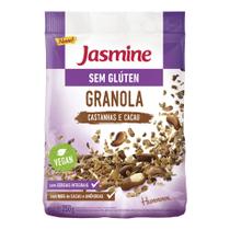 Granola Sem Glúten Castanha e Cacau Jasmine 250g Granola Sem Glúten Castanha e Cacau Jasmine 250g