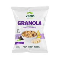 Granola Sem Glúten Chia com Banana 200g - Vitalin