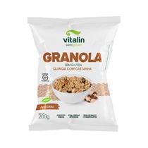 Granola Sem Glúten Quinoa com Castanha 200g - Vitalin Granola Sem Glúten Quinoa com Castanha 200g - Vitalin