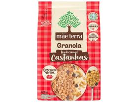 Granola Tradicional Com Castanhas Brasileiras Mãe Terra 800g