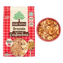 Granola Tradicional Com Castanhas Brasileiras Vegana - Mãe Terra 800g Granola Tradicional Com Castanhas Brasileiras Vegana - Mãe Terra 800g